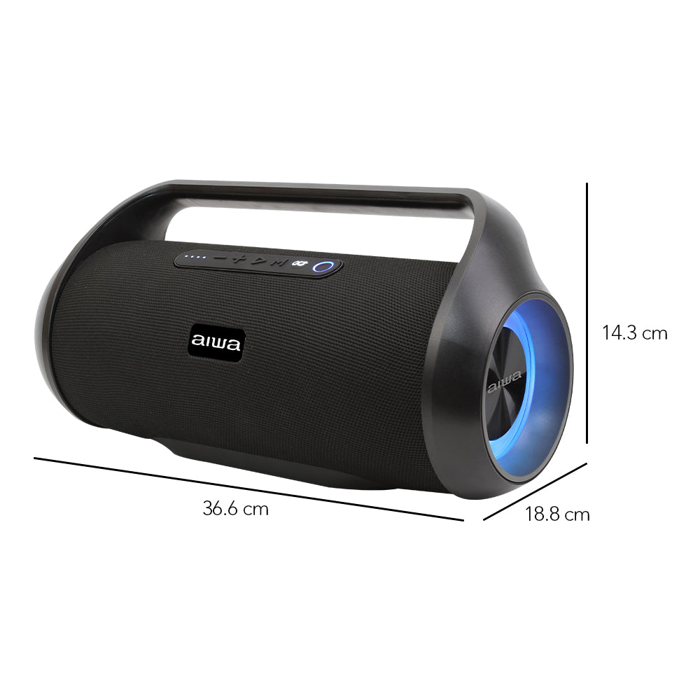 Bocina Aiwa Bluetooth Portátil 70W RMS con TWS
