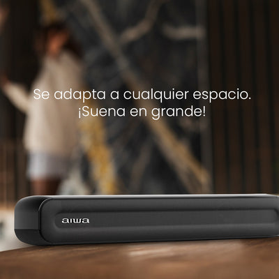 Barra de sonido Aiwa 2.0 Bluetooth 30W RMS