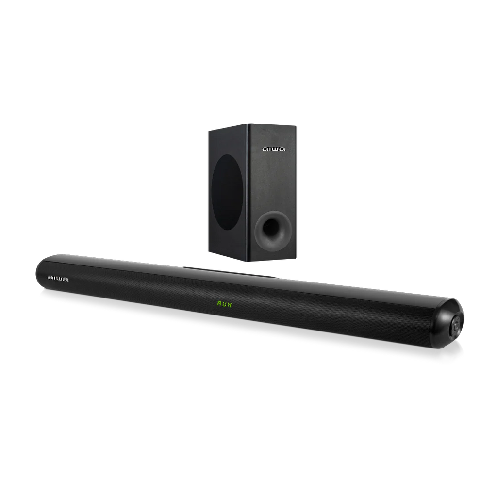 Barra de sonido con subwoofer incluido 2.1 Bluetooth 120W RMS