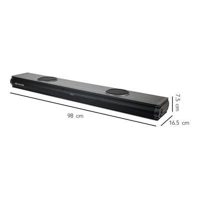 Barra de sonido con subwoofer Bluetooth incluido 2.2 150W RMS