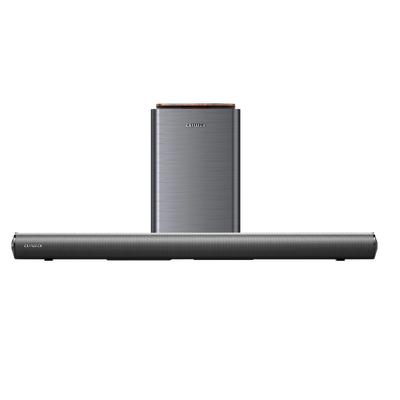 Barra de sonido con subwoofer incluido 2.1 Bluetooth 160W RMS