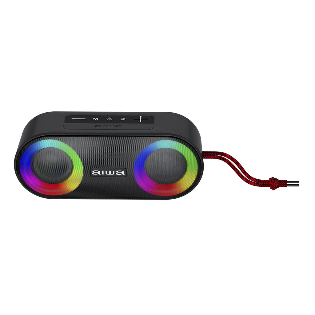 Bocina AIWA AWSJ215 Bluetooth 20W RMS IPX5 con radio FM