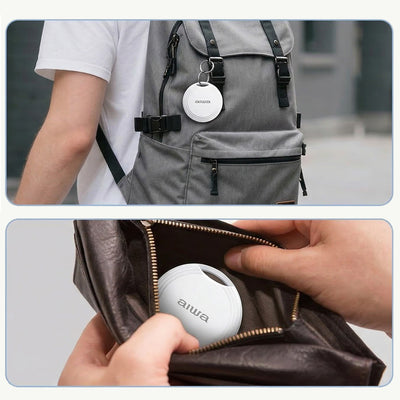 Localizador Inteligente Aiwa AW-TAG Compatible con Apple Find My Bluetooth 5.2