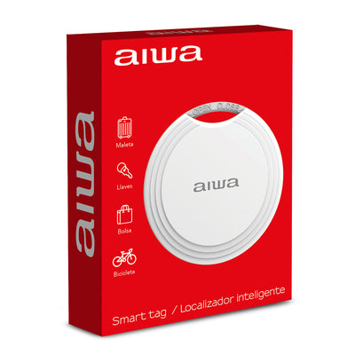 Localizador Inteligente Aiwa AW-TAG Compatible con Apple Find My Bluetooth 5.2