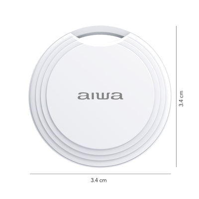 Localizador Inteligente Aiwa AW-TAG Compatible con Apple Find My Bluetooth 5.2