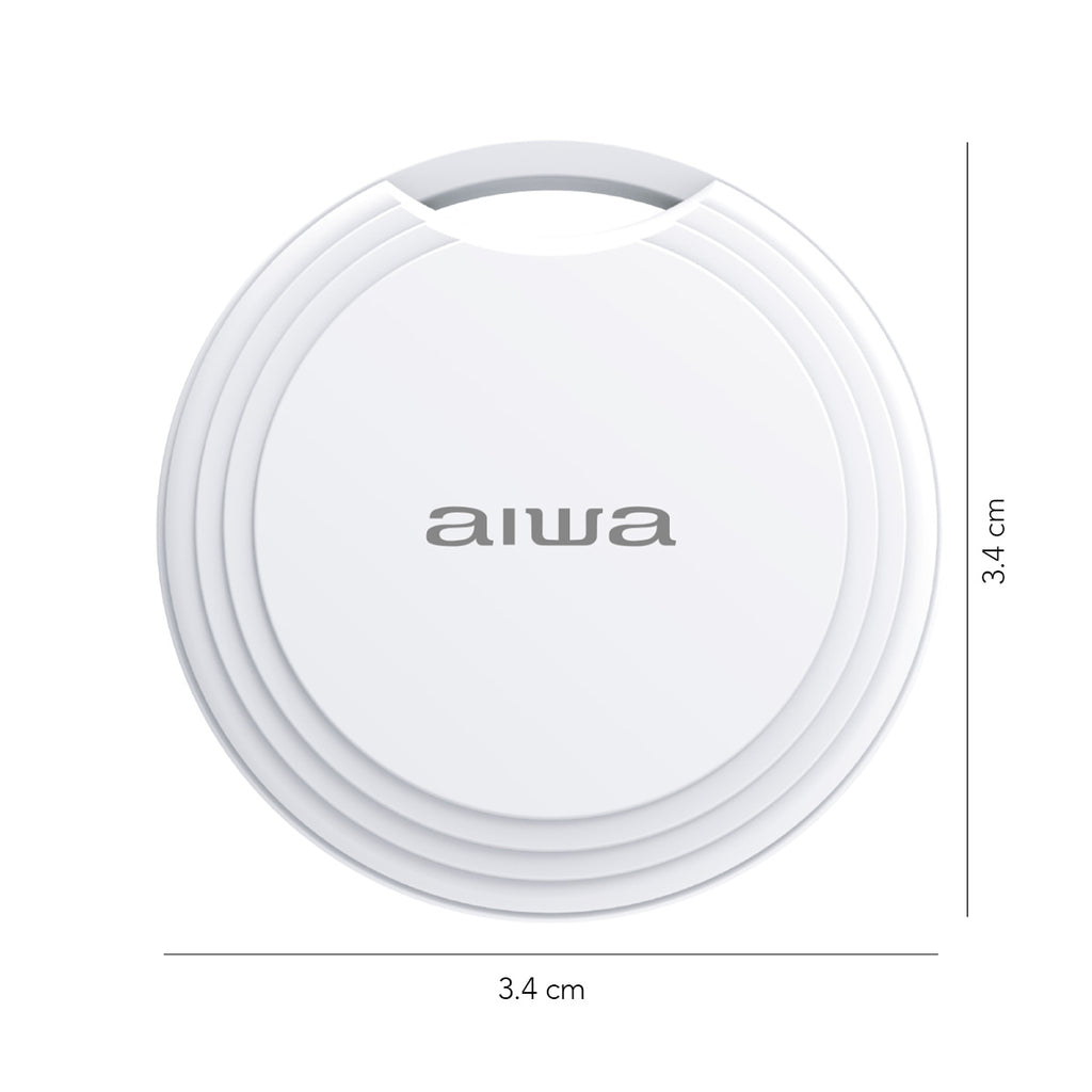 Localizador Inteligente Aiwa AW-TAG Compatible con Apple Find My Bluetooth 5.2