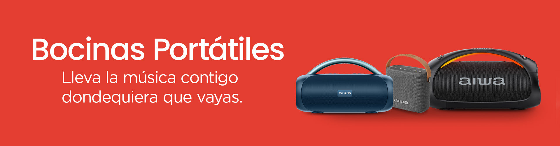 Bocinas portátiles