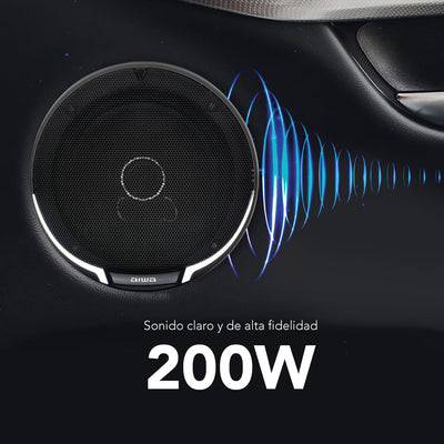 Par de bocinas AIWA TAW-1633 de 6.5 pulgadas para carro