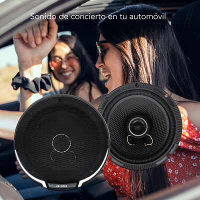 Bocinas AIWA TAW-1633 para auto 16cm coaxiales 6.5”
