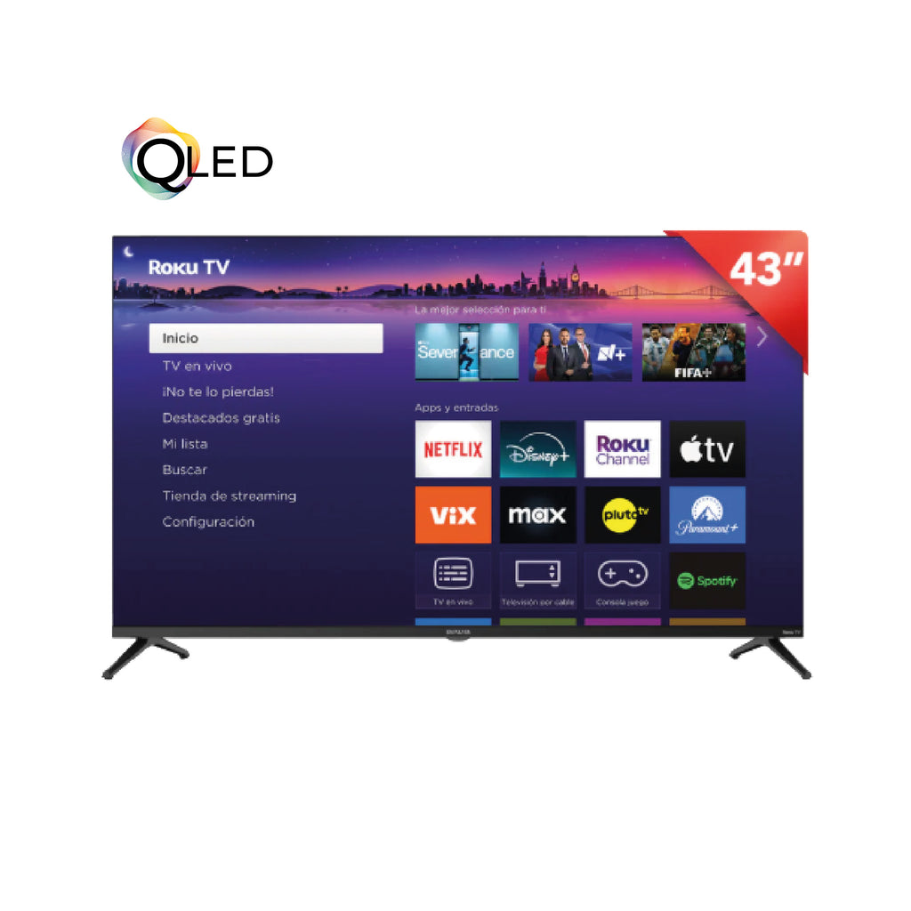 Pantalla AIWA AW43RKQ QLED 43 pulgadas Roku Full HD