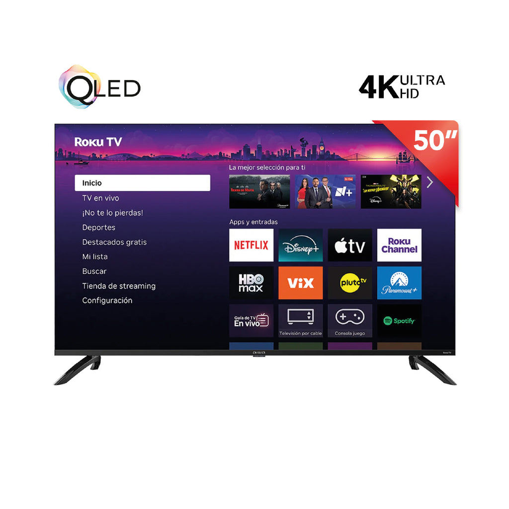 Pantalla AIWA 50 Pulgadas QLED 4k Ultra Hd